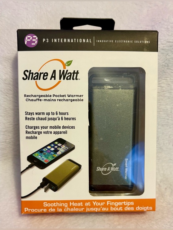 P3 International Share A Watt Other - P3 International Share A Watt Rechargeable Pocket Warmer - Green